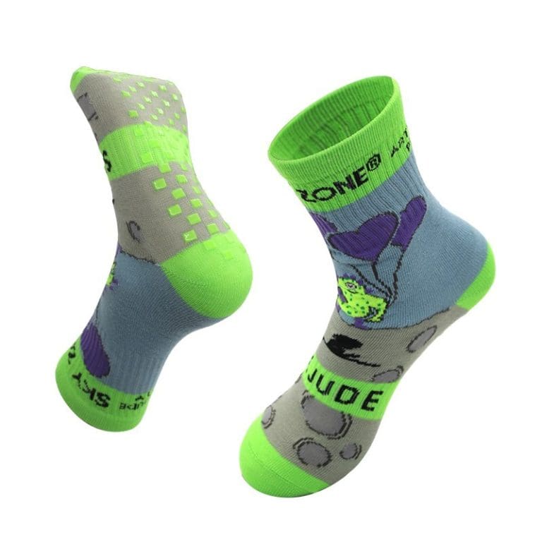 Sky Zone Partners with St. Jude Children’s Research Hospital® to Launch Limited-Edition SkySocks Featuring Patient Art Picture of St. Jude and Sky Zone Monster Socks