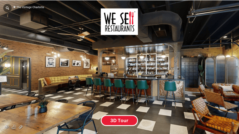 We Sell Restaurants Innovates with Tech-Driven Enhancements for Franchisees Image of 3D tour of restaurant