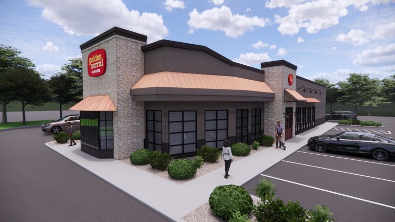 Golden Corral Embraces Fast-Casual Trend with New ‘Favorites’ Concept Exterior Rendering of Golden Corral Favorites Concept