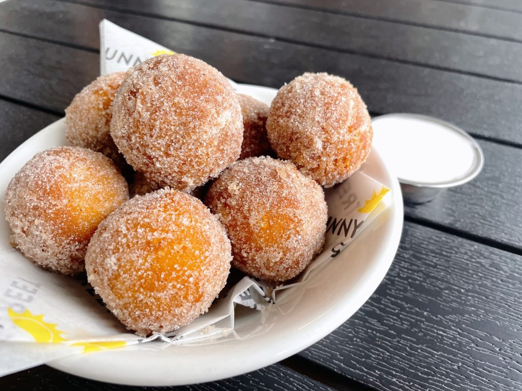 Donut Holes with Pumpkin Spice Flavor