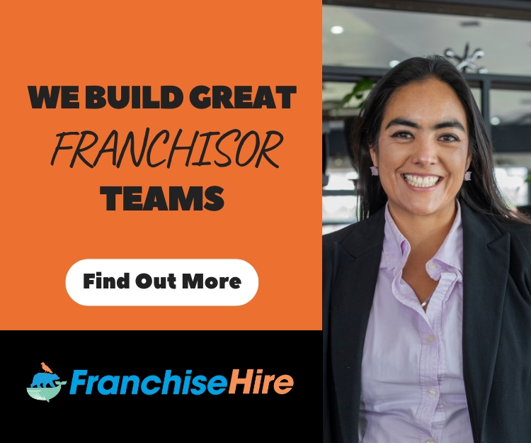 Image of team member representing a franchise brand