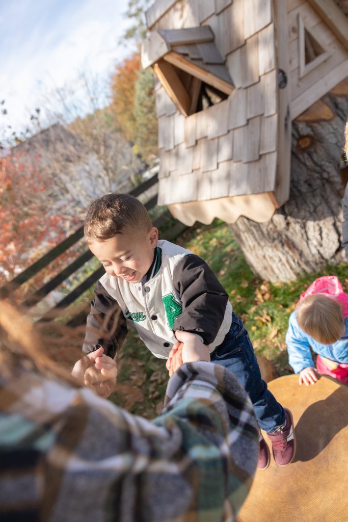 Children playing and learning at Haven