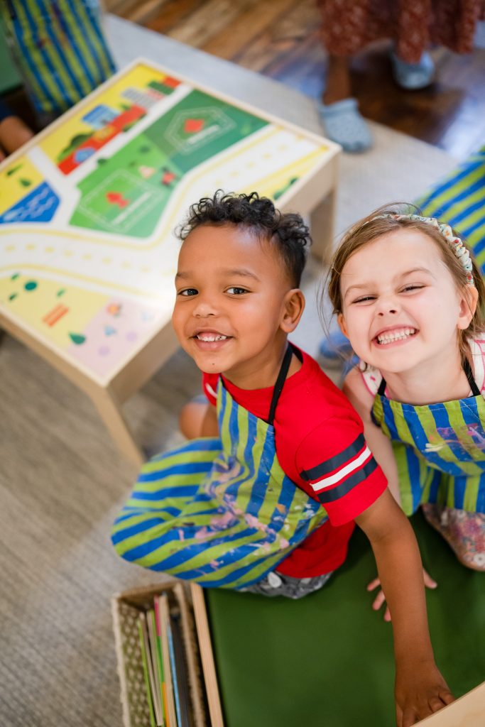 Children playing and learning at Haven