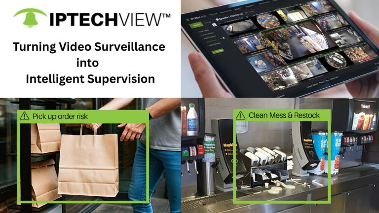 IPTECHVIEW AI video supervision for QSR and retail franchise operations