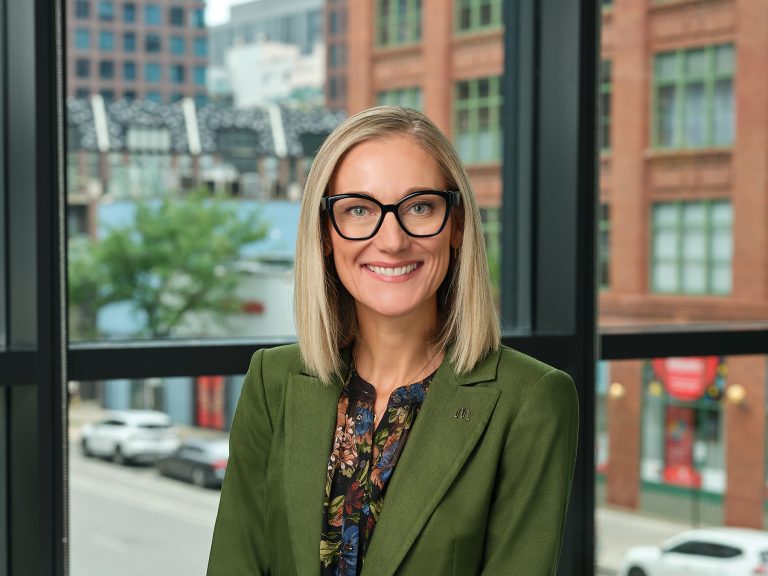 McDonald’s USA President Skye Anderson poses for a professional portrait